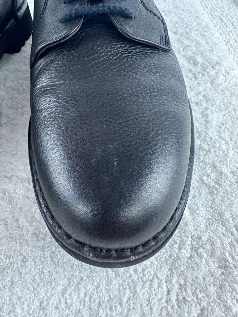 DreSport By Rockport Black Leather Oxford Shoes Mens 11M